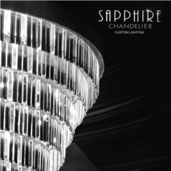 灯饰设计图:Sapphire Chandelier 2015