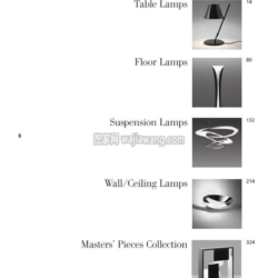 灯饰设计 Artemide 2016年灯饰灯具设计目录.