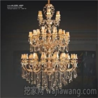 灯饰设计:欧式水晶蜡烛吊灯 Chandeliers 2017