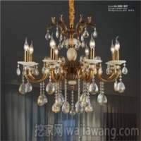 灯饰设计 欧式水晶蜡烛吊灯 Chandeliers 2017