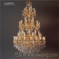 灯饰设计 欧式水晶蜡烛吊灯 Chandeliers 2017