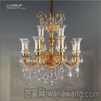 灯饰设计 欧式水晶蜡烛吊灯 Chandeliers 2017