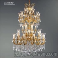 灯饰设计 欧式水晶蜡烛吊灯 Chandeliers 2017