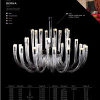 灯饰设计 欧美豪华水晶玻璃灯饰目录 Iris Cristal