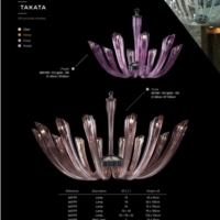 灯饰设计 欧美豪华水晶玻璃灯饰目录 Iris Cristal