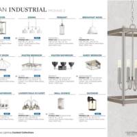 灯饰设计 Progress Lighting 2018年美式灯饰目录