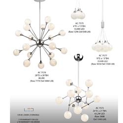 灯饰设计 Artcraft Lighting 2018年欧美最新灯饰画册