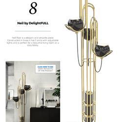 灯饰设计 100个现代豪华创意落地灯设计 floor lamps