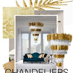 灯饰设计图:Chandeliers 2019年豪华大厅水晶蜡烛吊灯