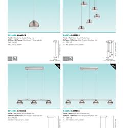 灯饰设计 Eglo 2018年欧美现代家居灯具设计目录