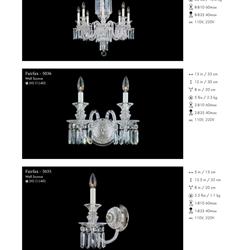 灯饰设计 Swarovski 2018年水晶玻璃灯饰设计