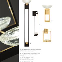 灯饰设计 fine art lamps 2018年美式现代金属玻璃灯具设计