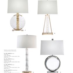 灯饰设计 fine art lamps 2018年美式轻奢现代金属玻璃灯具