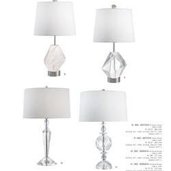 灯饰设计 fine art lamps 2018年美式轻奢现代金属玻璃灯具