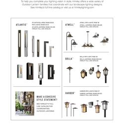 灯饰设计 Hinkley 2018年欧美现代景观灯具照明目录