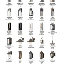 灯饰设计 欧美灯饰设计品牌Hinkley户外灯 2019年1月新目录