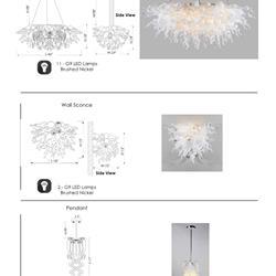 灯饰设计 2019年现代前卫国外玻璃灯饰设计目录 viz glass