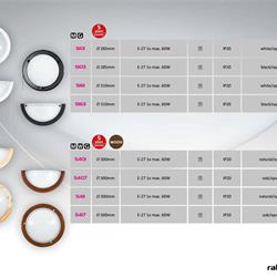 灯饰设计 Rabalux 2018年LED吸顶灯设计PDF目录