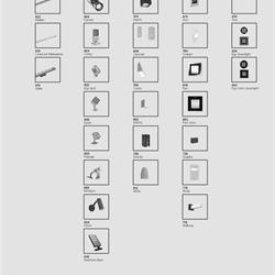 灯饰设计 Artemide 2019年现代办公商业照明灯具设计