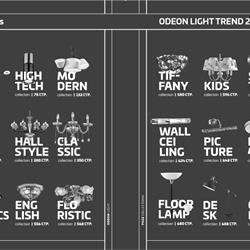 灯饰设计 Odeon 2018-2019年国外灯具图片素材