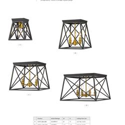 灯饰设计 Z-Lite 2019年欧美灯具品牌厂家灯饰产品目录