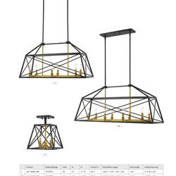 灯饰设计 Z-Lite 2019年欧美灯具品牌厂家灯饰产品目录