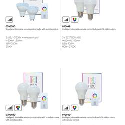 灯饰设计 Immax NEO 2019年欧美现代简约LED灯