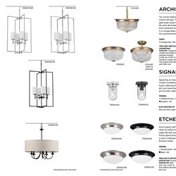 灯饰设计 Progress Lighting 2019年美式灯饰设计电子图册