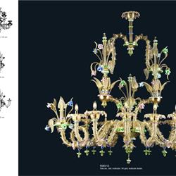 灯饰设计 2019年经典水晶玻璃灯具设计素材图片 ARTE DI MURANO