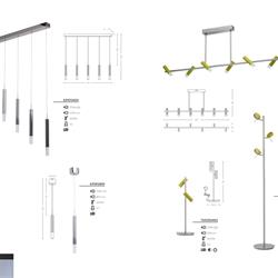 灯饰设计 Demarkt 2019年欧美现代9灯具设计电子目录