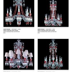 灯饰设计 Baccarat 2019年欧美水晶玻璃灯饰设计素材