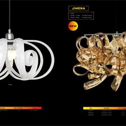 灯饰设计 Iris Cristal 2019年玻璃吊灯设计素材图片