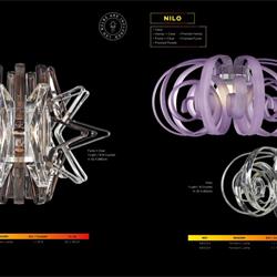 灯饰设计 Iris Cristal 2019年玻璃吊灯设计素材图片