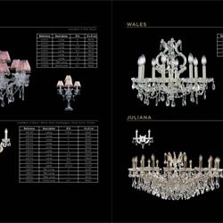 灯饰设计 Iris Cristal 2019年欧美室内玻璃蜡烛灯饰目录