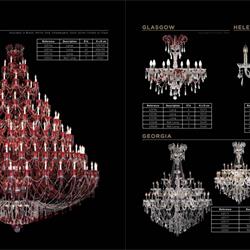 灯饰设计 Iris Cristal 2019年欧美室内玻璃蜡烛灯饰目录