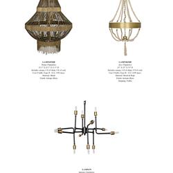 灯饰设计 Noir lighting 2019年欧美轻奢铜灯设计电子目录