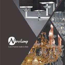 欧式蜡烛吊灯设计:Nervilamp 2019年意大利奢华手工艺品灯饰