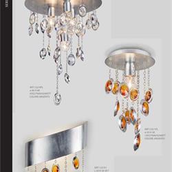 灯饰设计 ARTE LUCE 2019年欧式田园花草灯具设计电子目录