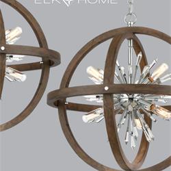 玻璃台灯设计:ELK Lighting 2019年欧美豪华灯饰品牌产品目录