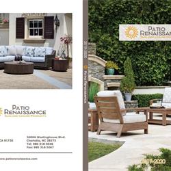 庭院家具设计:Patio Renaissance 2020年欧美户外庭院家具设计