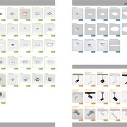 灯饰设计 Egoluce 2020年欧美商场办公照明技术电子手册