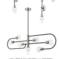 灯饰设计 Z-Lite 2020年欧美知名品牌灯饰产品目录