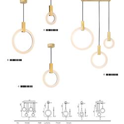 灯饰设计 CWI 2020年欧美现代时尚灯饰灯具设计