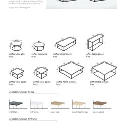 家具设计 SITS 2020年欧美家具咖啡桌设计素材图片