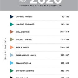 灯饰设计 Eglo 2020年欧美现代灯饰设计电子图册