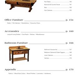 家具设计 Fireside Lodge 2020年美国纯手工实木家具素材图片