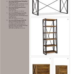 家具设计 Hooker 2020年美式书房家具设计素材图片
