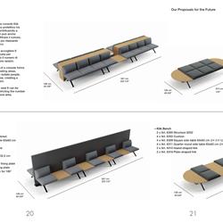 家具设计 Arper 2020年办公及公共场所休闲家具设计素材