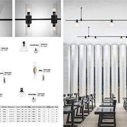 灯饰设计 Nova Luce 2020年欧美现代简约办公照明设计素材