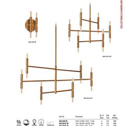 灯饰设计 2020年欧式灯设计产品目录 Dainolite